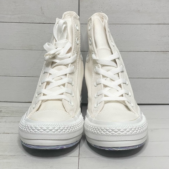 CONVERSE Chuck Taylor All Star Platform Wedge Heel Sneakers - Picture 2 of 13